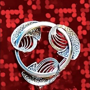 Sterling silver 60s vintage brooch by Beau Sterling